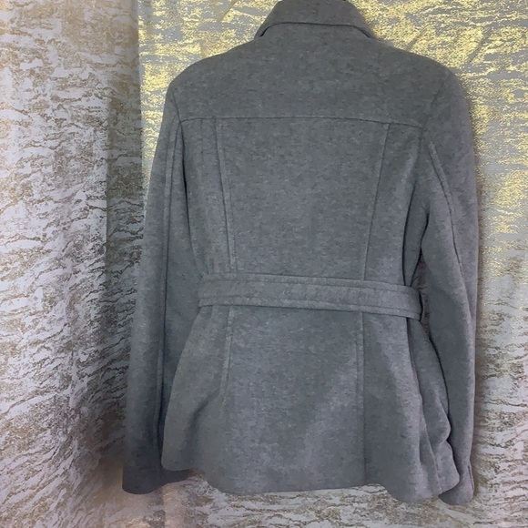 OLD Navy Gray Classic Wool-blend Peacoat/Jacket Size M - Picture 6 of 12